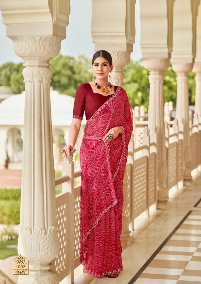 Megha Vol 3 By Kashvi Printed Georgette Sarees Wholesale Shop In Surat
